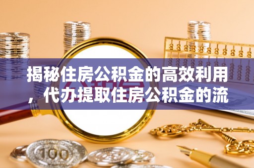 昭通揭秘住房公积金的高效利用，代办提取住房公积金的流程与技巧